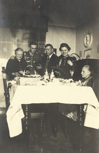 Familie Kurzbach, Weihnachten 1938 oder 1939