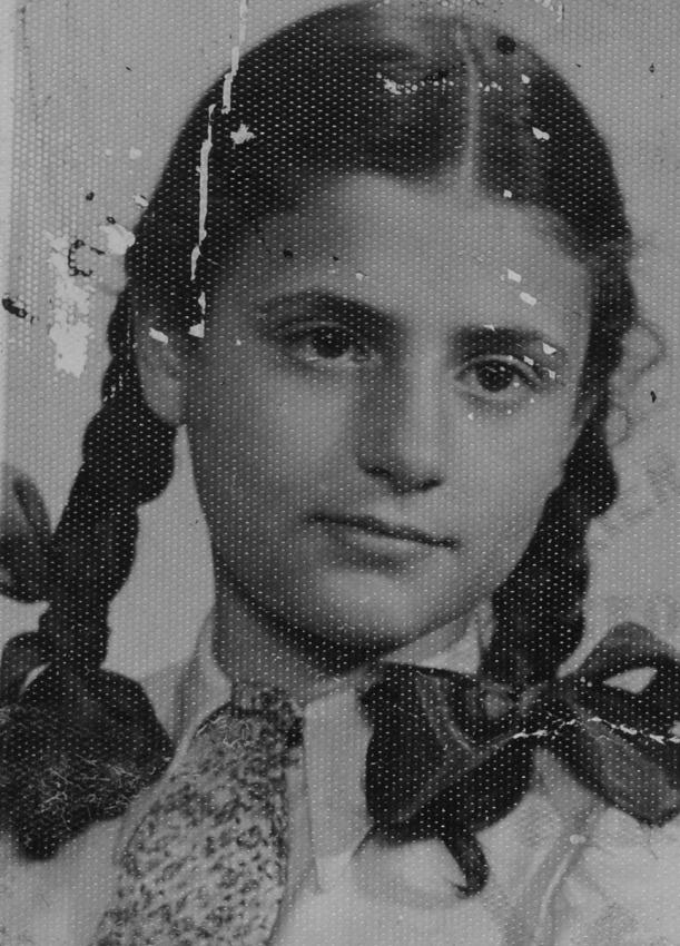 Karolina (Klara) Doromont (Agatstein). Krakow, 1948