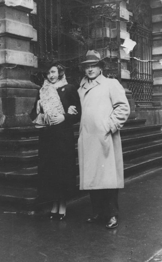 Friedrich and Regina Bader. Köln, Germany, 1934