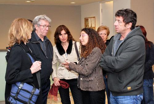 הבמאי קלוד מילר בשיחה עם ליאת בן חביב ואורחים במרכז הצפייה