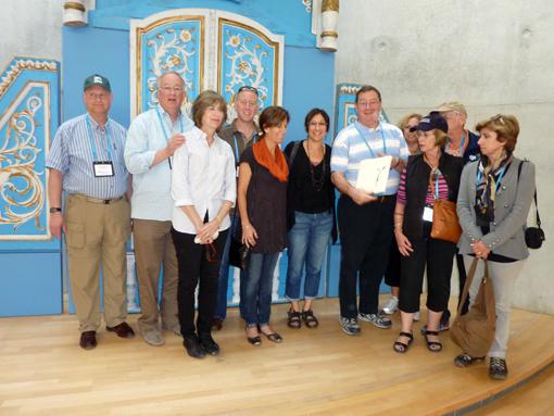 Lehigh Valley and Reading, PA, Israel Community Mission to Israel visit to Yad Vashem Synagogue, October 2012