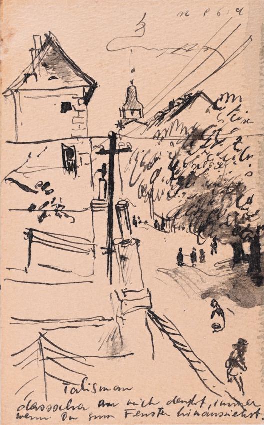 פרנץ פטר קין (1919- 1944). רחוב לאנגה-שטראסה, גטו טרזין, 1944-1942