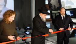 Opening ribbon cutting ceremony - Courtesy of Yad Vashem