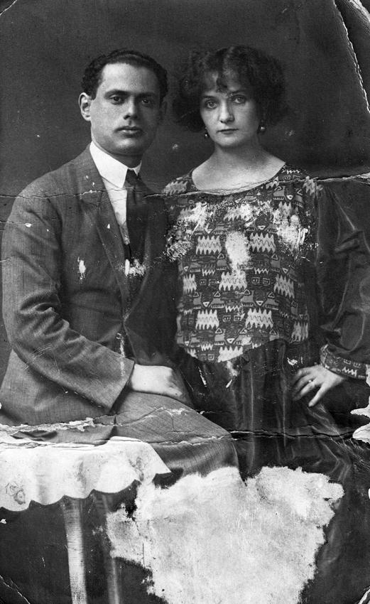 Mathieu Alter et son épouse Liba, vers 1922