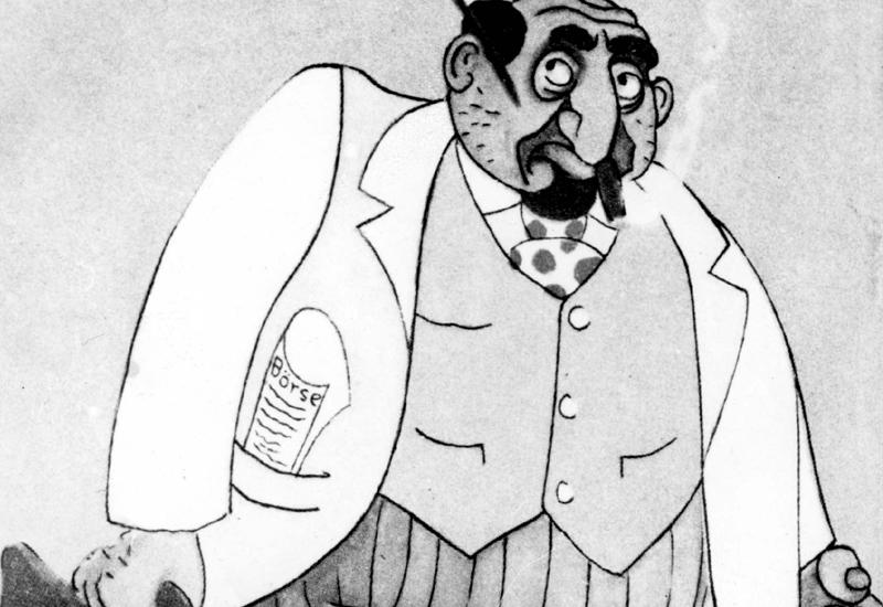 קריקטורה של יהודי קפיטליסט, גרמניה