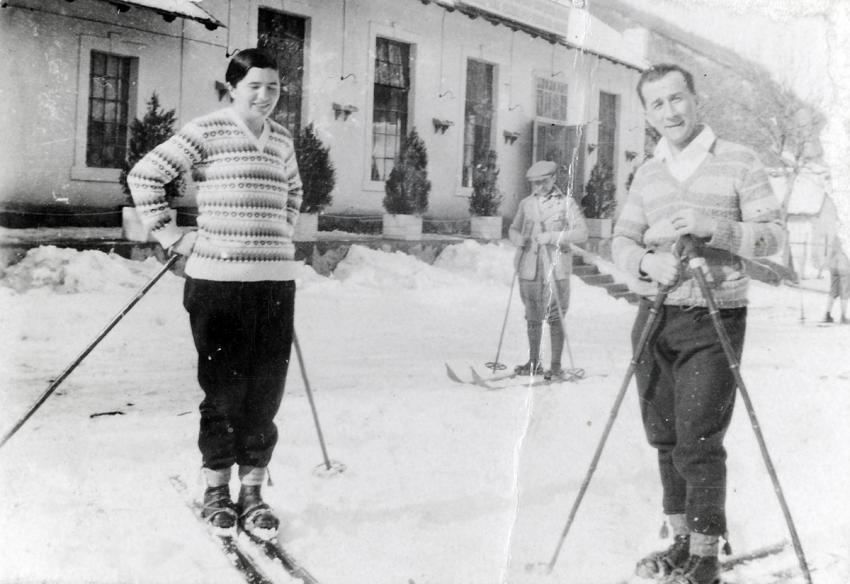 Aleksander and Vera Fürst, 1930s, Yugoslavia
