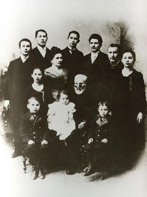 משפחת שטיינר, ברטיסלווה, תחילת המאה ה-20.