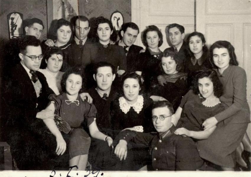 צעירים יהודים בריגה, לטביה, 5 בינואר , 1939