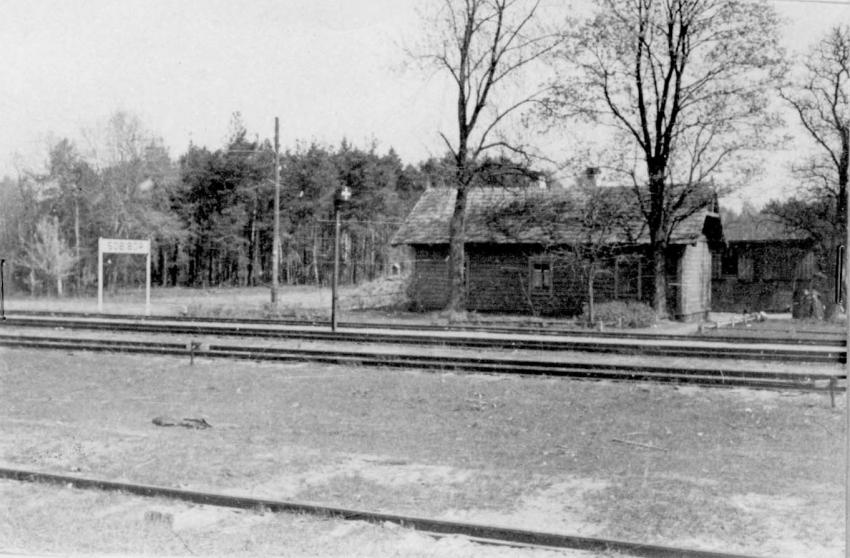 מחנה ההשמדה סוביבור, פולין – תחנת הרכבת