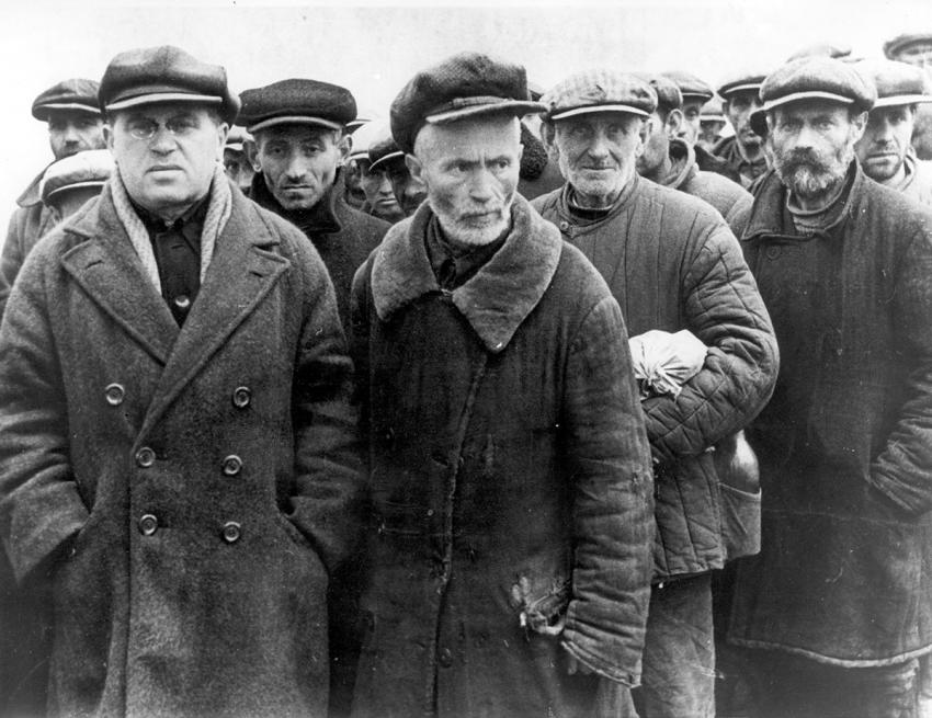 Арестованные евреи Одессы, 1941 г.