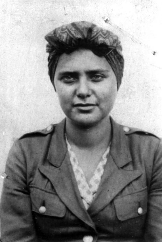רגינה למשטיין לאחר שחרורה ממחנה מאוטהאוזן