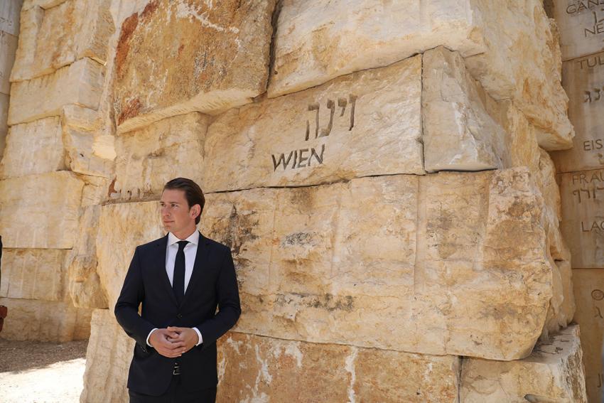 Besuch des österreichischen Bundeskanzlers in Yad Vashem