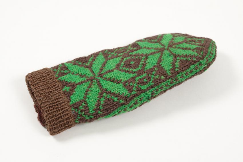 A Glove Knitted By Kala Selzer (née Londner) When She Was a Prisoner in the Grünberg labor Camp
