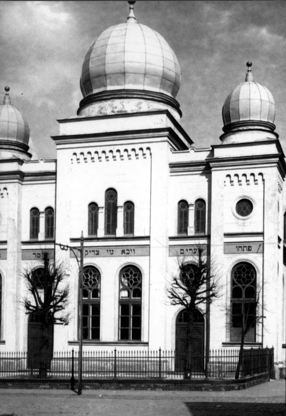 The Great Synagogue in Liepāja, built in 1872