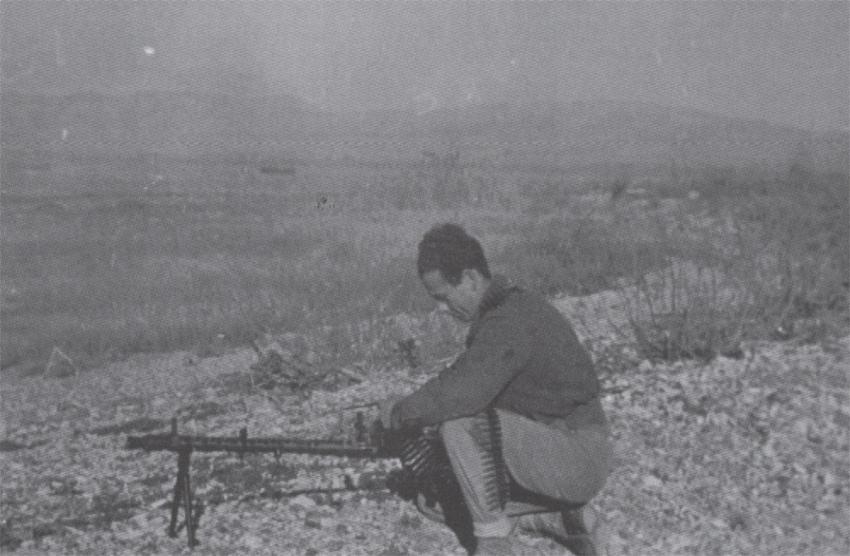 יונה בקיבוץ עין גב, 1948