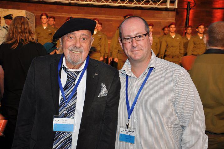 Max Glassman, a longstanding friend and benefactor of Yad Vashem from Canada