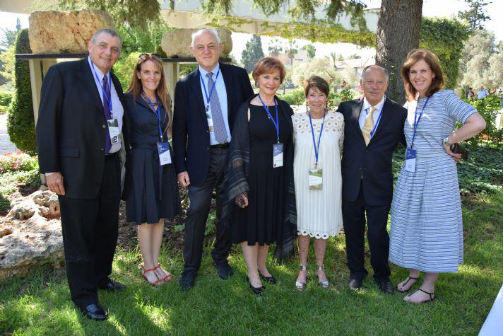 Participants in the Mission attending the opening ceremony held in the presence of HE President Rivlin.