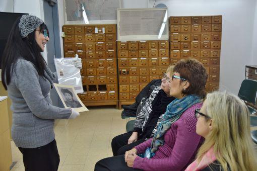 Our Christian Friends of Yad Vashem USA Representatives, Debbie Buckner and Darla Kruse during their visit to Yad Vashem on 10th January, 2017 during a tour to the Archives