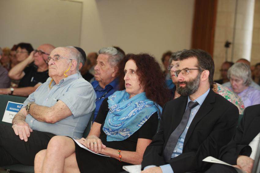 Participants in the symposium on &quot;Killing Sites in the Occupied Territories of the Former USSR: History and Commemoration&quot;. Yad Vashem, 28 September 2016