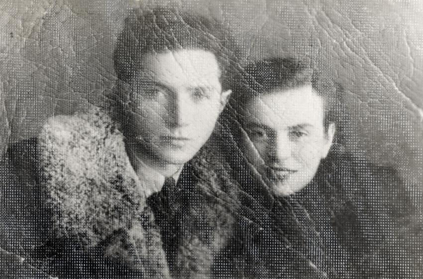 Munya Kaczerginski and Zlata (Zehava) in Glubokoye, 1935-1936