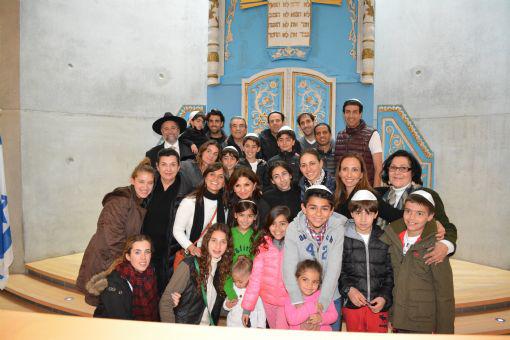 México. La familia Ison de México visitó Yad Vashem con motivo del Bar Mitzvá de José Ison Mizrahi y José y Alfonso Ison Nehmad