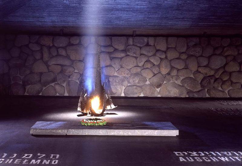 Eternal Flame in the Hall of Remembrance