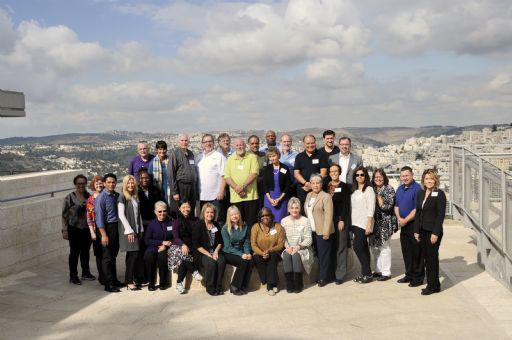 In November 2015, Yad Vashem hosted a group of Christian leaders and pastors from the US for a Leadership Seminar at Yad Vashem's International School for Holocaust Studies