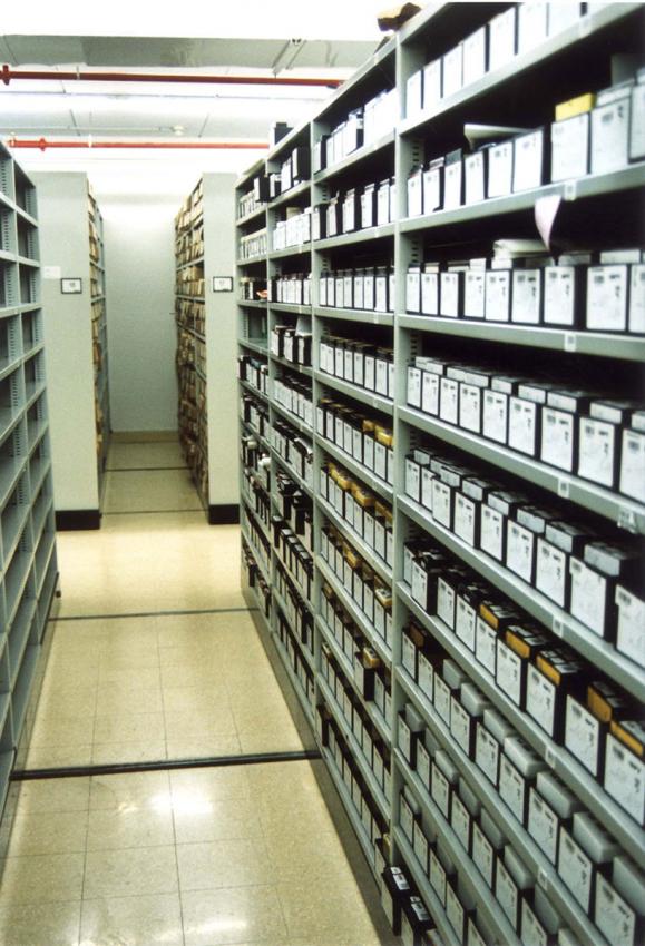 Documents entreposés aux Archives de Yad Vashem