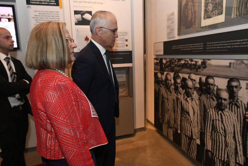 Australian Prime Minister Visits Yad Vashem