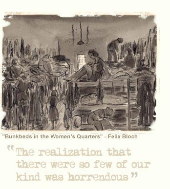 Bunkbeds in the Womens Quarters - Felix Bloch