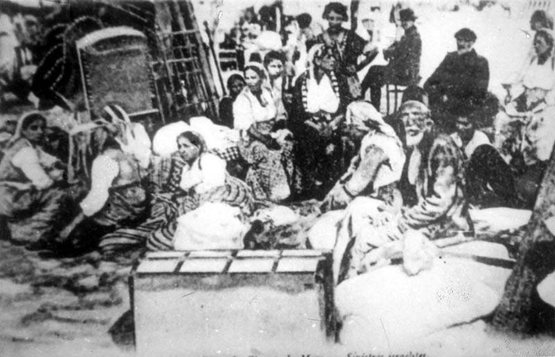 Άστεγοι Εβραίοι μετά την πυρκαγιά του 1917, Θεσσαλονίκη