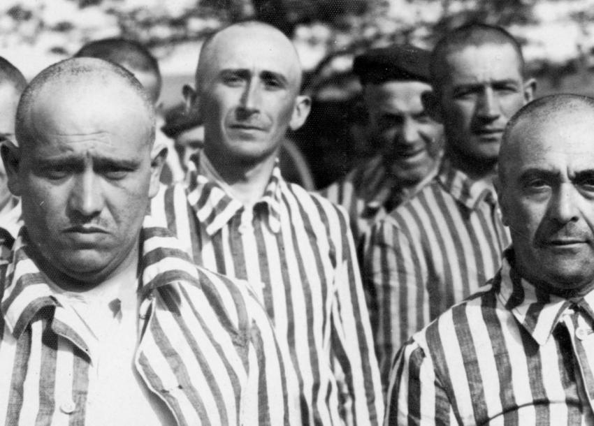 23. kép, Férfi zsidó foglyok