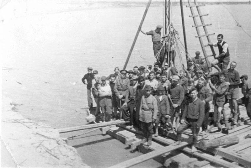 Ukraine, Moghilev Podolski, Jüdinnen und Juden werden nach Transnistrien deportiert, 10. Juni 1942.