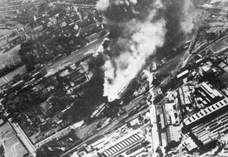 הפצצת מטרות בעיר, ורשה, פולין, ספטמבר 1939