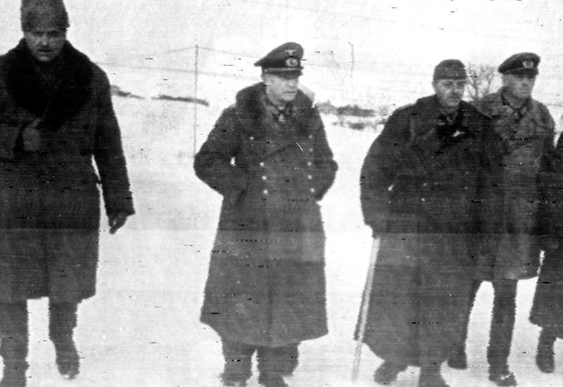 גנרלים גרמנים שנפלו בשבי באזור סטלינגרד, ברית המועצות, 1943