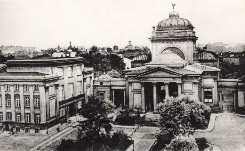 La Gran Sinagoga de la calle Tlomacka, Varsovia, antes de la guerra.