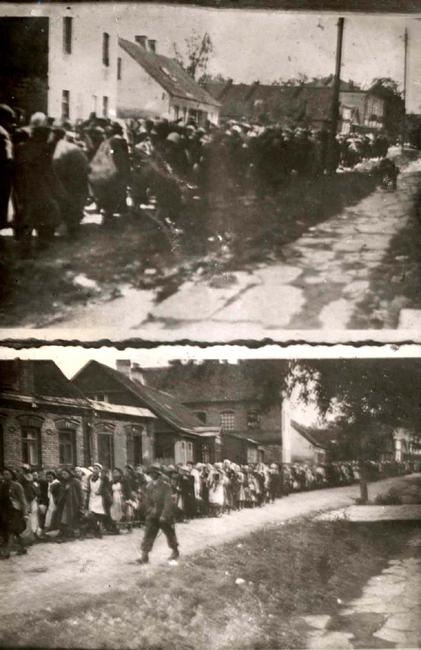 Польша, Белосток. Депортация евреев из гетто