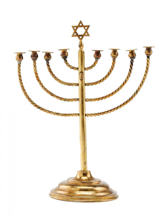 Der Chanukkah-Leuchter der Familie Posner