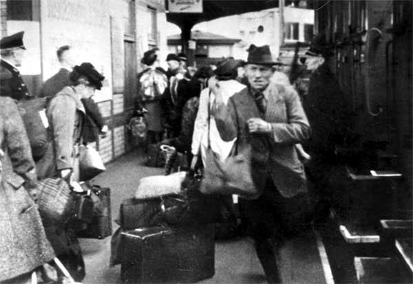 גירוש יהודים גרמנים אל לודז'