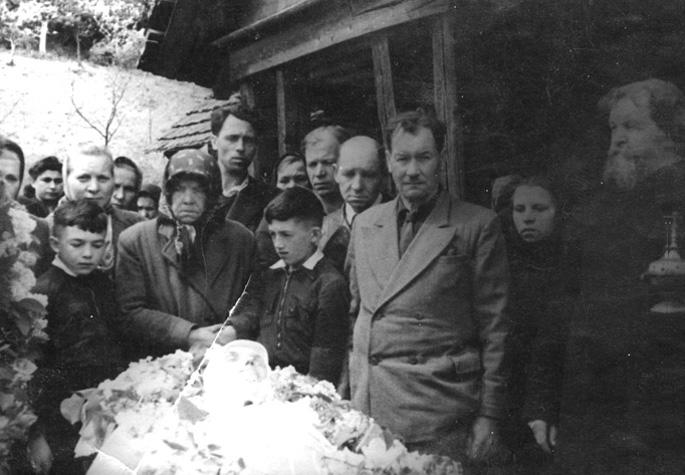 Похороны Фетинии Корабликовой. Вильнюс, 1953 год