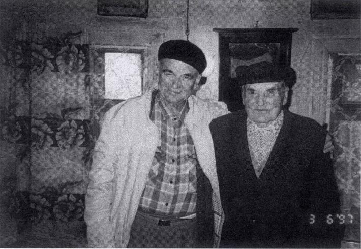 Шмуэль (Муля) Йодлович и Алексей Михайлов. 1997 год