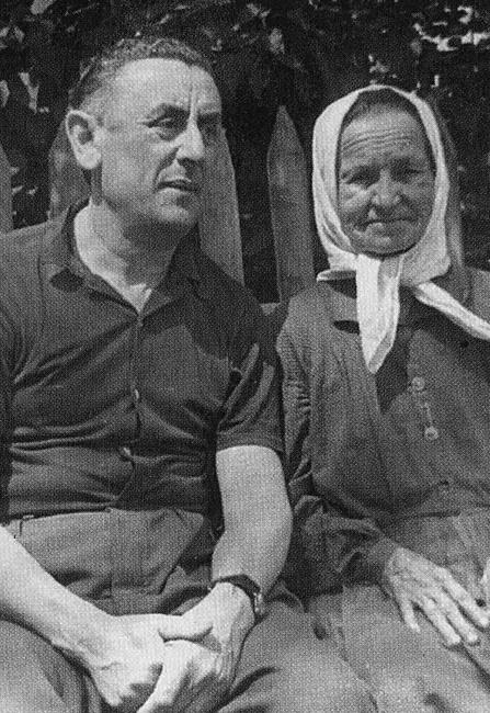 סולומון (שלמה) ז'וקובסקי עם יקטרינה קארייבה