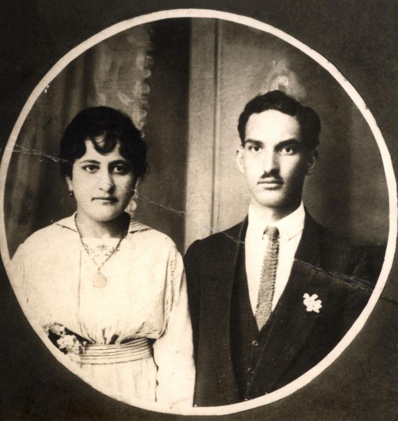 Esther y Eliahu Osmo, antes de la guerra