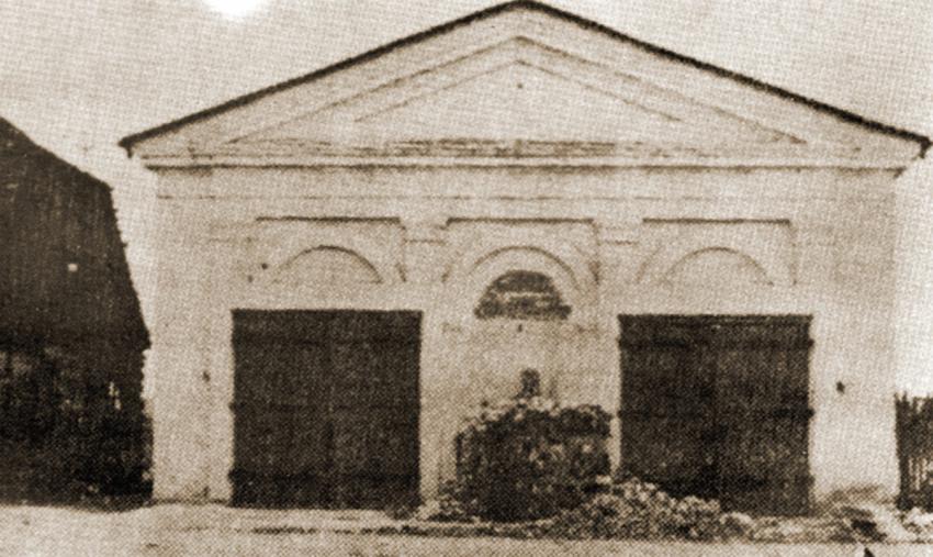 The synagogue in Biala Ravska