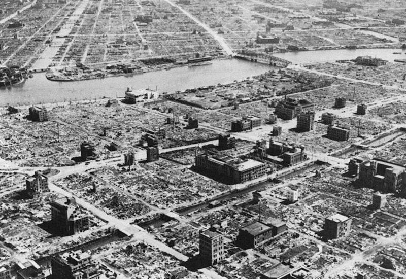 טוקיו לאחר הטלת פצצת האטום