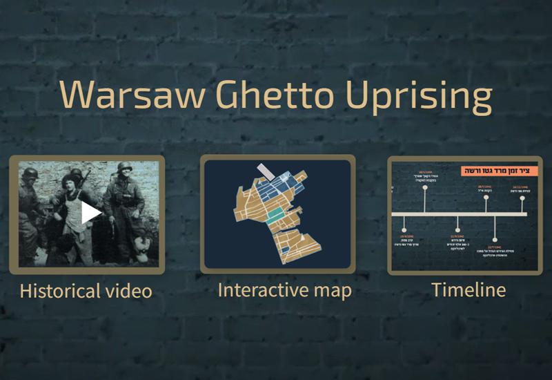 The Warsaw Ghetto Uprising - Interactive learning environment