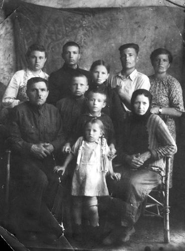Семья Ереминых. 1930-е годы