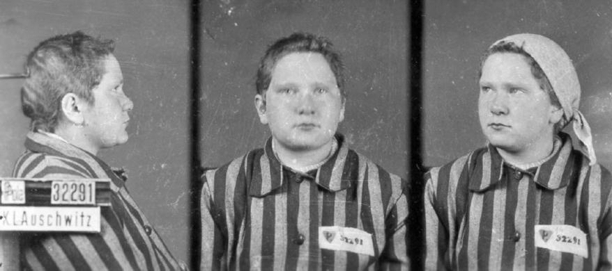 Javka Fulman-Ravan, como prisionera en el campo de concentración y exterminio Auschwitz