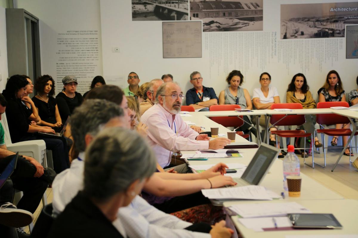 Workshop participants in the Yad Vashem Archives