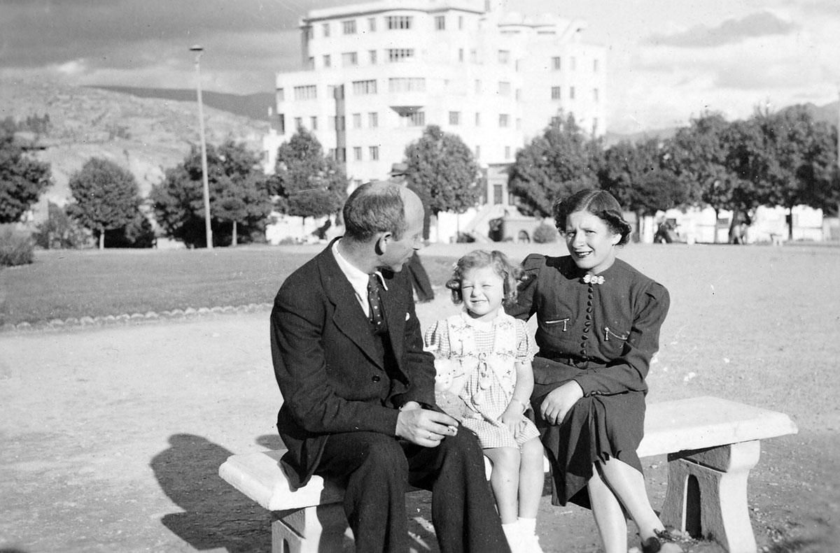 Familie Wolf in Bolivien, 1940er